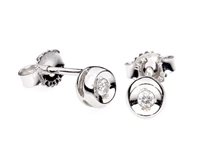 Orecchini Demetra Donna ESSENTIAL in Oro bianco Diamante 021.006.W.A3